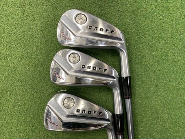 GLOBERIDE アイアンセット ONOFF FORGED KURO (2022) 5本