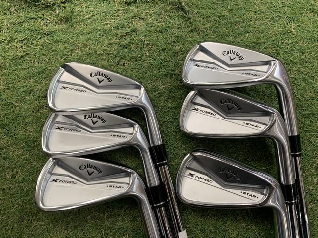 Callaway アイアンセット X FORGED STAR (2024) 6本