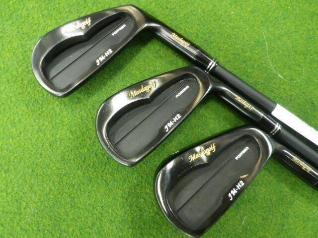 MasdaGolf アイアンセット JM-H2 ブラック PVD  6本