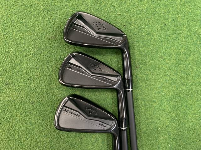 Callaway アイアンセット X FORGED STAR (2024) BLACK  6本
