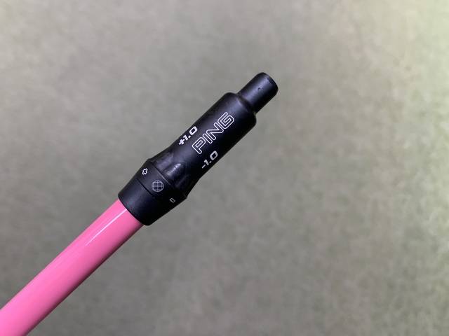 UST MAMIYA シャフト (Ｓ) The ATTAS ピンクバージョン 5 (PING用スリーブ)