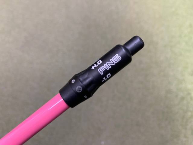 UST MAMIYA シャフト (Ｓ) The ATTAS ピンクバージョン 6 (PING用スリーブ)