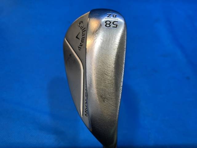 Callaway ウェッジ JAWS RAW クロム 58°-08Z