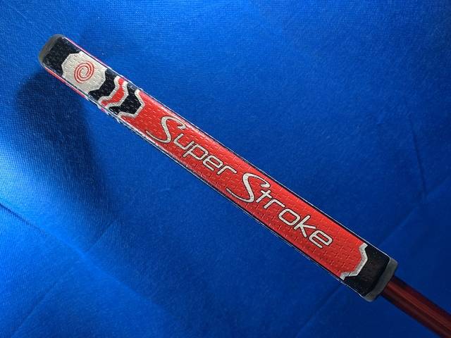 中古 WHITE HOT OG TRIPLE TRACK 2-BALL BLADEパター ゴルフ用品
