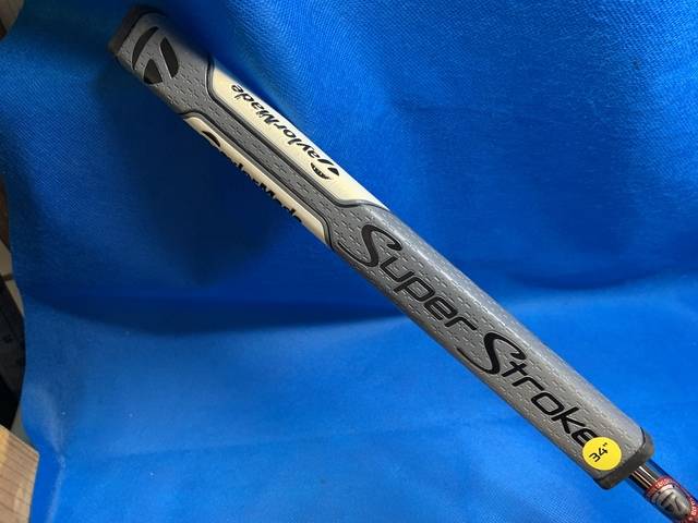中古 SPIDER EX NAVY/WHITE スモールスラントパター ゴルフ用品