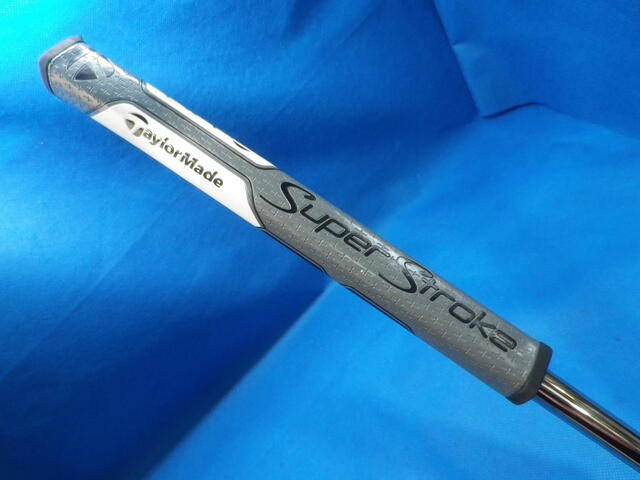 中古 SPIDER X ブルー/ホワイト スモールスラントパター ゴルフ用品