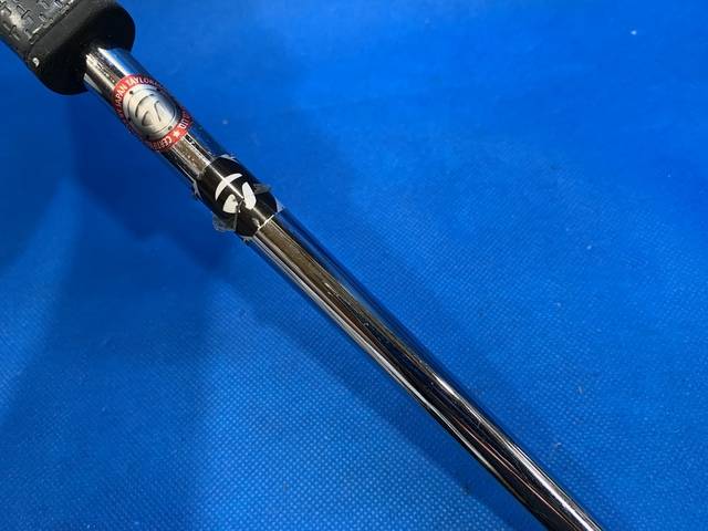 中古 SPIDER EX PLATINUM/WHITE シングルベンドパター ゴルフ用品