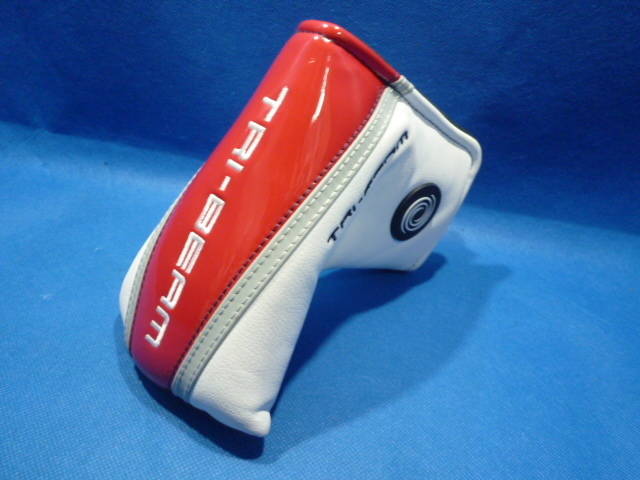 中古 TRI-BEAM RED DOUBLE WIDE CSパター ゴルフ用品