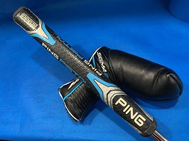 中古 SIGMA 2 ANSER (プラチナム)パター ゴルフ用品