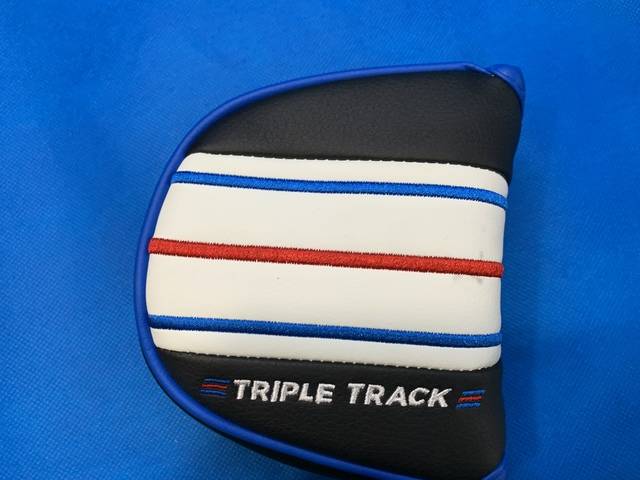 中古 TRIPLE TRACK 2-BALL BLADEパター ゴルフ用品