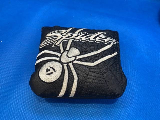 中古 SPIDER EX PLATINUM/WHITE フローネックパター ゴルフ用品