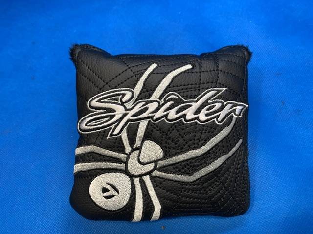 中古 SPIDER EX NAVY/WHITE スモールスラントパター ゴルフ用品