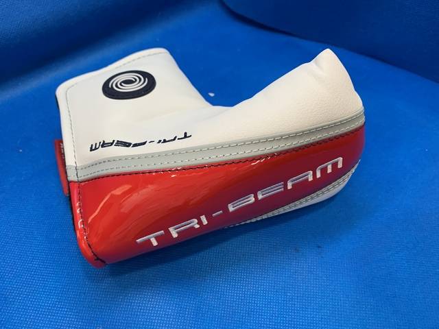 中古 TRI-BEAM RED DOUBLE WIDE CSパター ゴルフ用品