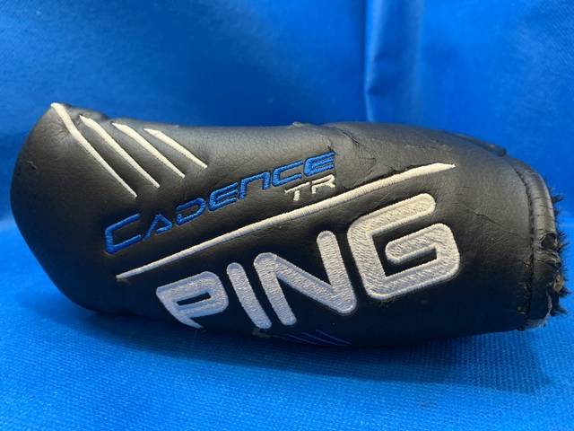 中古 CADENCE TR青 PIPER T (付属無)パター ゴルフ用品