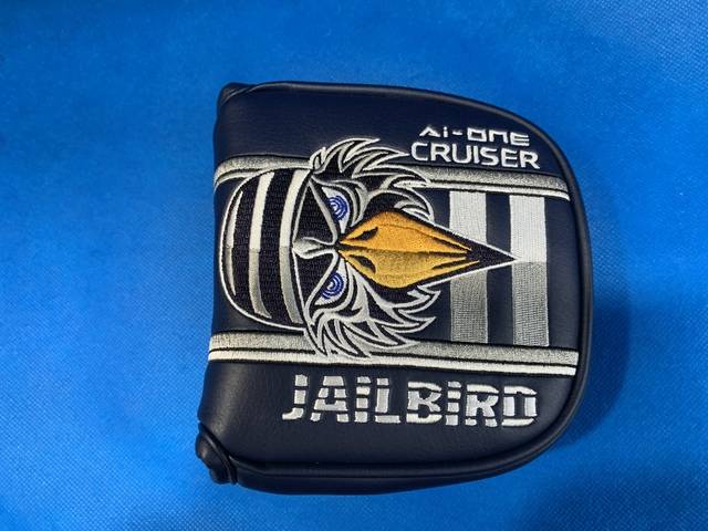 中古 Ai-ONE Square 2 Square JAILBIRD BROOMSTICKパター ゴルフ用品