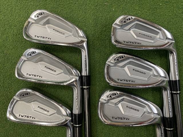 中古 TOUR WORLD TW757Vx  6本アイアンセット ゴルフ用品