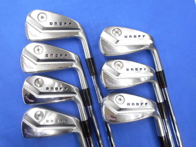 GLOBERIDE アイアンセット ONOFF FORGED KURO (2022)  7本