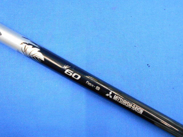三菱 CHEMICAL シャフト (S) Diamana W60 (テーラーメイド用スリーブ)