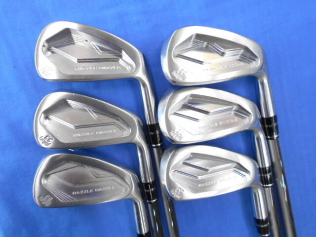 中古 RAZZLE DAZZLE CSI-CC FORGED  6本アイアンセット ゴルフ用品