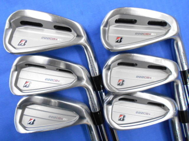 中古 BRIDGESTONE 222CB+ 6本アイアンセット ゴルフ用品