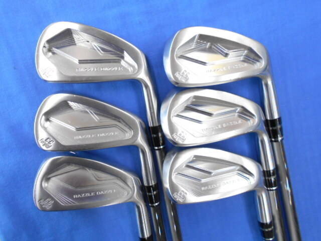 中古 RAZZLE DAZZLE CSI-CC FORGED 6本アイアンセット ゴルフ用品