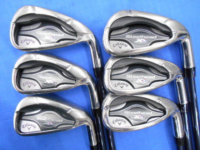 中古 Steelhead XR 6本アイアンセット ゴルフ用品