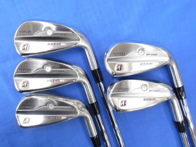 中古 BRIDGESTONE 233HF 5本アイアンセット ゴルフ用品