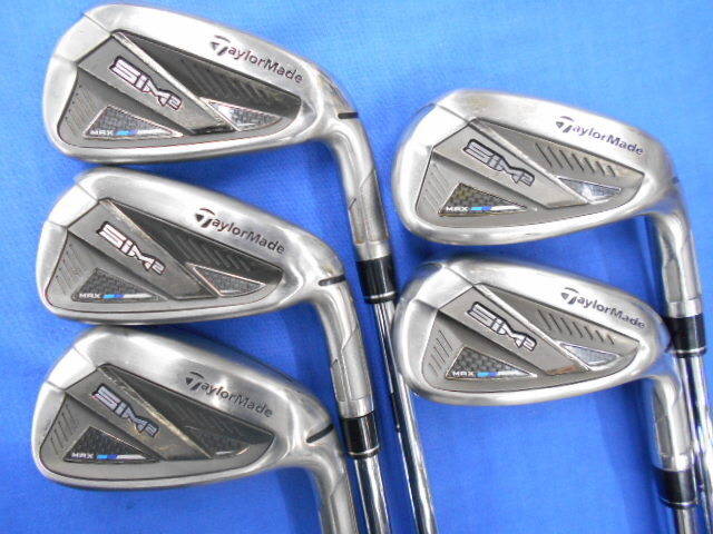 中古 SIM2 MAX  5本アイアンセット ゴルフ用品