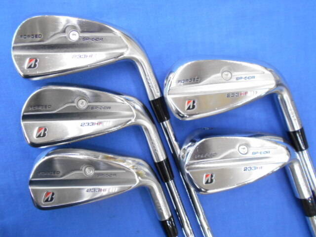 中古 BRIDGESTONE 233HF 5本アイアンセット ゴルフ用品