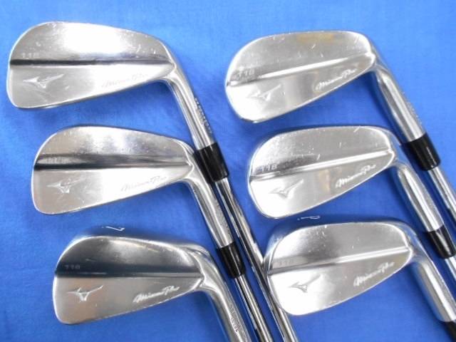 中古 Mizuno Pro 118 6本アイアンセット ゴルフ用品