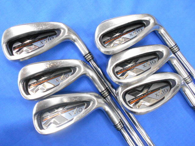 中古 XXIO (2018) ネイビー  6本アイアンセット ゴルフ用品