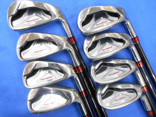 中古 NANOV NEXTAGE  8本アイアンセット ゴルフ用品