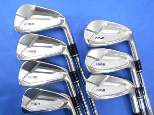 中古 PRGR 01 (2023)  7本アイアンセット ゴルフ用品