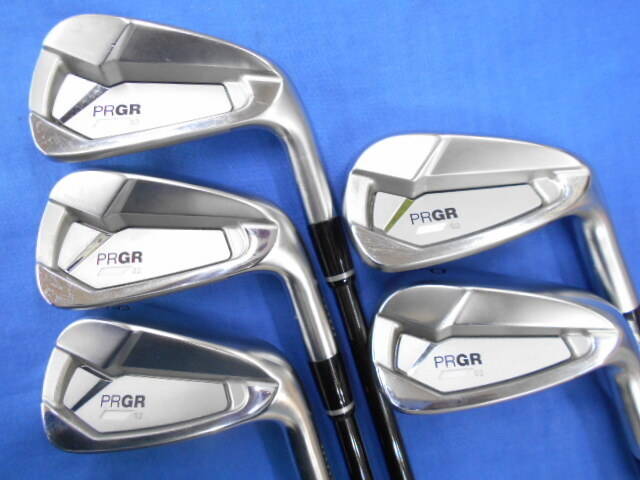 中古 PRGR 02 (2023)  5本アイアンセット ゴルフ用品