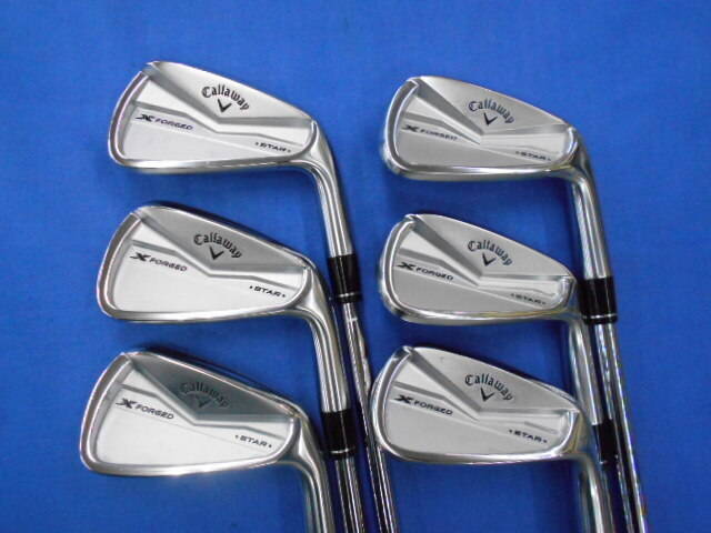 中古 X FORGED STAR (2024)  6本アイアンセット ゴルフ用品