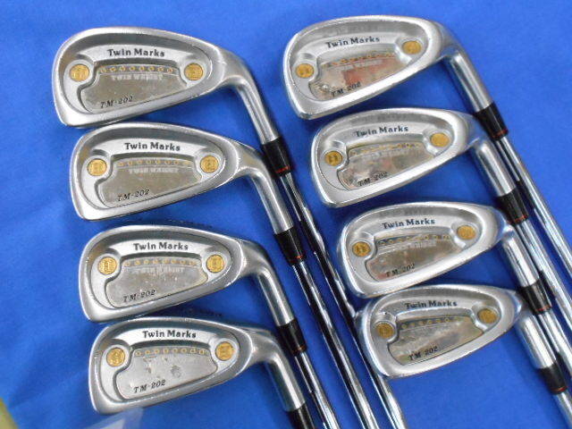 中古 TwinMarks TM-202  8本アイアンセット ゴルフ用品