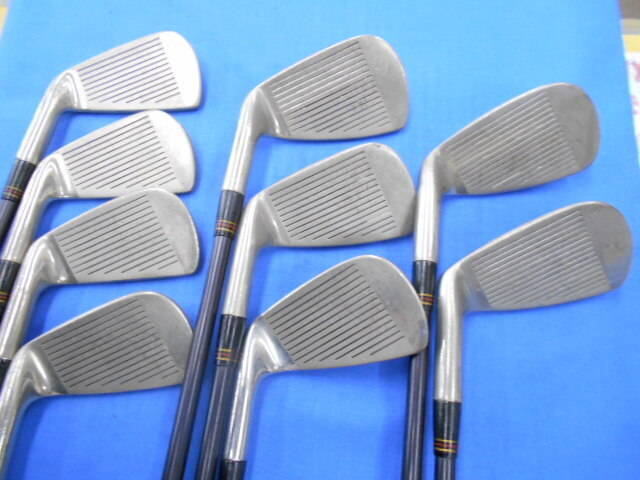 中古 TEAM DAIWA DG-502 9本アイアンセット ゴルフ用品