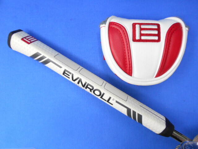 中古 EVNROLL ER8V TOUR MALLET SHORT SLANTパター ゴルフ用品