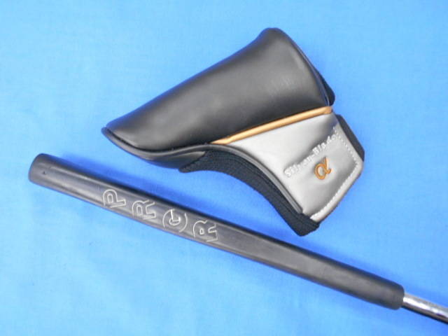 中古 SILVER BLADE α01パター ゴルフ用品