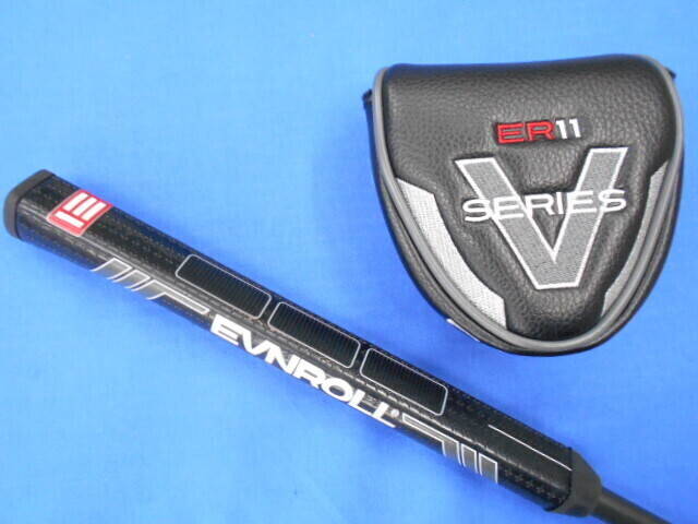 中古 EVNROLL ER11V MALLET SHORT SLANTパター ゴルフ用品