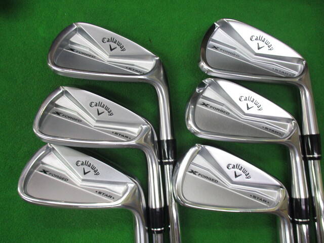 Callaway アイアンセット X FORGED STAR (2024) 6本