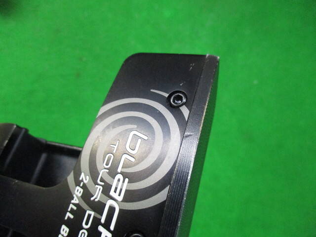 中古 BLACK SERIES TOUR DESIGN 2-BALL BLADEパター ゴルフ用品