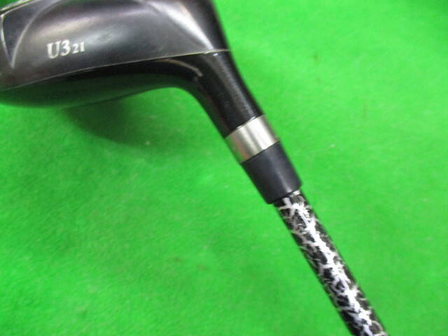 中古 On The Screw DU Titanium シルバー U3(21゜)ユーティリティ ゴルフ用品