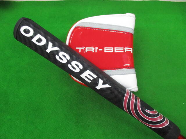 中古 TRI-BEAM RED #7 CSパター ゴルフ用品