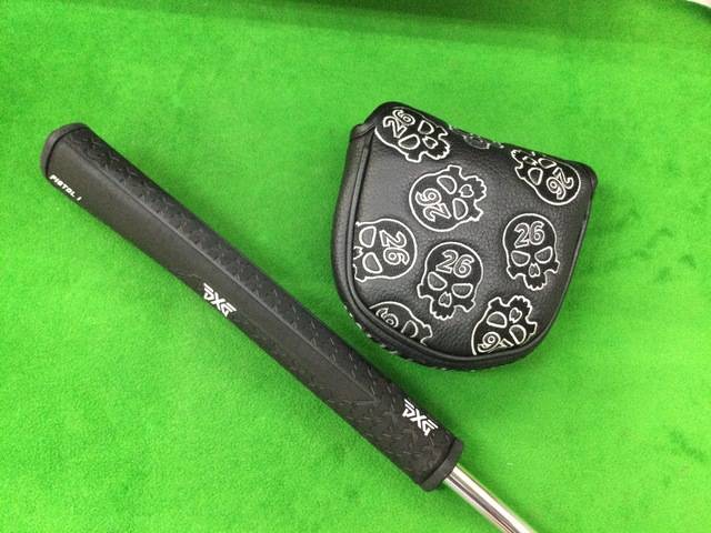中古 PXG BATTLE READY II BLACK JACK ヒールシャフトパター ゴルフ用品