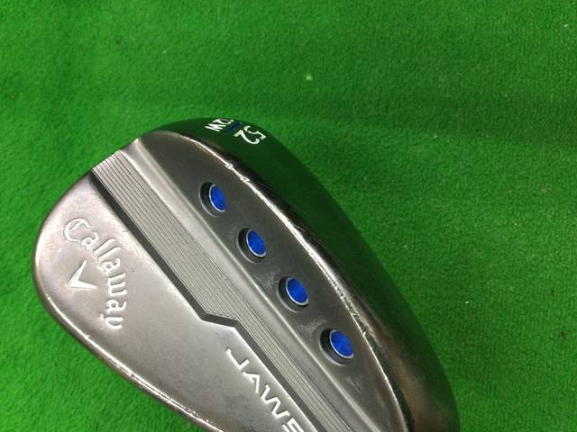 中古 JAWS MD5 ツアーグレー 52°/12°Wウェッジ ゴルフ用品