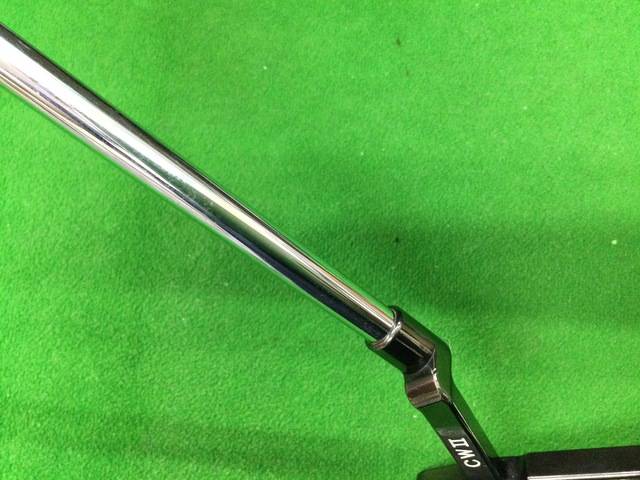 中古 COTTON WOOD II ミッドナイトブラックパター ゴルフ用品