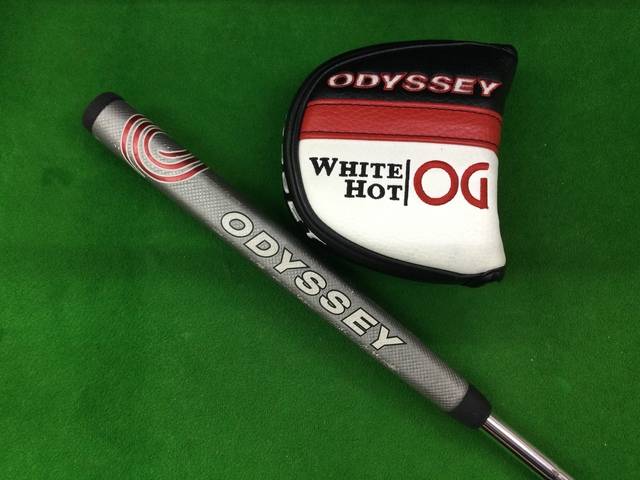 中古 WHITE HOT OG 2-BALL BLADE TOUR LINEDパター ゴルフ用品