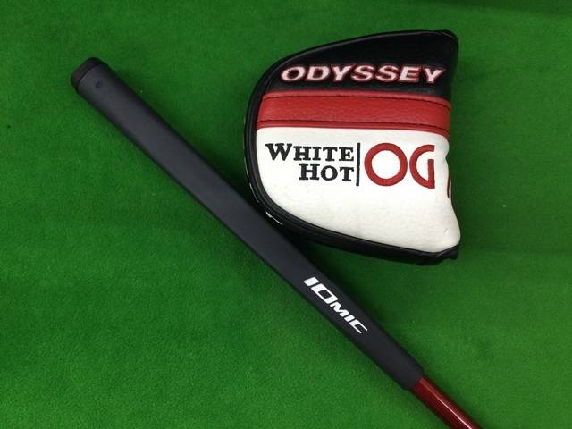 中古 WHITE HOT OG 2-BALL BLADE TOUR LINEDパター ゴルフ用品