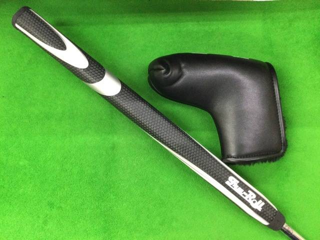 中古 Tru-Roll TR-I 360 ブラックPVD MIDパター ゴルフ用品